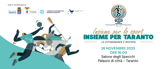 INSIEME PER LO SPORT, INSIEME PER TARANTO
